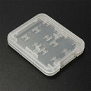 2pcs TF//MS/SD Card Holder Storage Box Micro-SD Card Holder Protector Case Shell