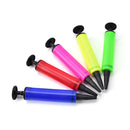 Portable Plastic balloon swim ring Inflatable Ball Hand Air Pump random color  Z
