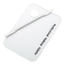 Cosmetic Acrylic Nail Art Makeup Polish Mixing Palette Stainless Steel Spatula,a