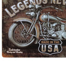 Shabby Chic Metal Tin Sign Plaque Wall Art Poster Home Cafe Poster Decor