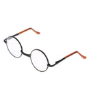 Fashion Round Frame Glasses 1/6 BJD Eyeglasses for BJD Dollife LUTS MSD Blythe