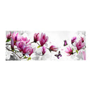 DIY 5D Diamond Embroidery Butterflies play Magnolia Round Diamond Painting  Z5B2