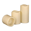 3x Safe Flameless LED Tealight Candles Flickering Candles for Dinner Wedding