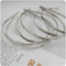 50 x Blank Plain Metal Headband 5mm Hair Band For Hair Accessories DIY Craft