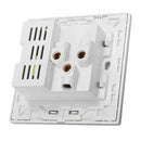 2.1A Dual USB Wall Charger Socket Adapter Universial Power Outlet Panel wit X7G5