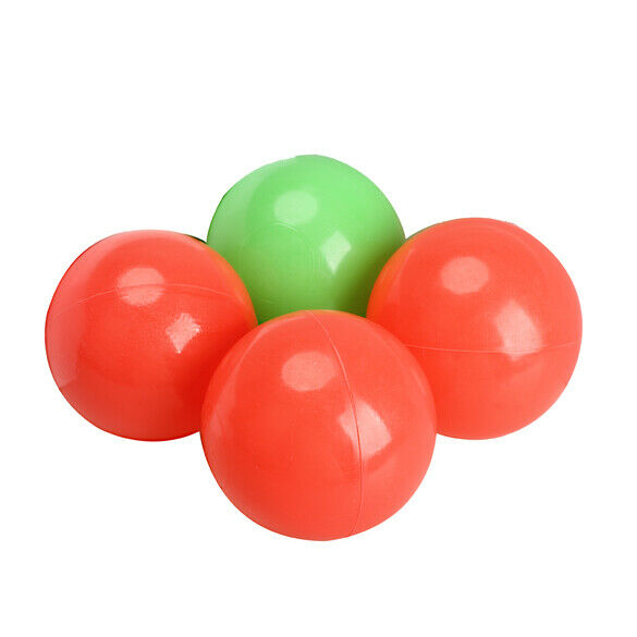 10pcs 8cm Soft Plastic Ocean Ball Colorful Ball Fun Ball Kids Swim Pit Toys