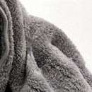 6PCS 500GSM 40X40Cm Super Thick Plush Edgeless Microfiber Towels Car Care C C9J3