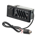 Electric Guitar Preamps EQ 4 Strips EQ Piezo Preamp Tuner - Straight
