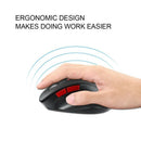 2.4Ghz Wireless Mouse Ergonomic Mice 6 Buttons 2400Dpi 4 Adjustment Levels