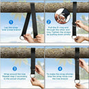 Tree Swing Straps 5Ft Adjustable Hanging Kit Heavy Strap For Tire Swings Ha