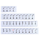 61 Keys Transparent Key Note Stickers for Piano Electronic Keyboard