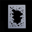 Rectangular Frame Leaves Metal Cutting Dies Stencil For DIY Album Cards Decor Z
