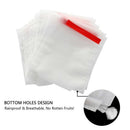 100Pcs Fruit Protection Bag, Non-Woven Net Barrier Bag Garden Plant Flower