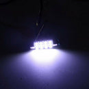 6pcs DC 12 Volt 42MM 3528 12SMD LED Dome Light Ultra Bright 6000K White