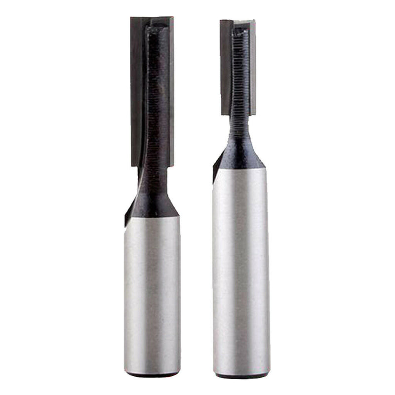 2 x 8mm Cleaning Bottom Engraving Bit Solid Carbide Router Bit Woodworking Tools