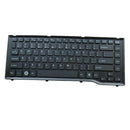 Replacement English Layout Keyboard Black Frame for Fujitsu LH522 LH532 Laptop