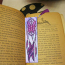 5D Diamond Painting Leather Shiny Bookmark Book Marks For DIY Craft w/ Tassel