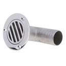 Polished Deck Floor Deck Drain Boat Plumbing Fittings - 316 Stainless Steel