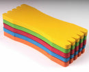 10pcs Fishing Rigid Foam Board for Line Winding Leader Organizer Storage