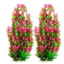 46CM Rhodo Green Plastic Water Plant for Aquarium Fish Tank Ornament Decor #