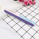 Creative printing nail file sanding sand six-sided polishing file nail tool LJ