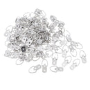 100 Pcs Heavy Duty Small Wide D Ring Shape Nail Non-Trace Frame Picture Hangers