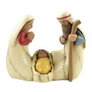 73mm Christmas Crib Figures Christ Ornament Statue Desktop Shelf Sculpture