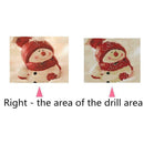 DIY Christmas Snowman 5D Diamond Painting Embroider Full Drill Cross Stitch