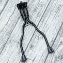 Cycling Bike Support Bicycle Holder Double Leg Foot Brace Parking Durable U6Y3
