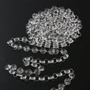 33 FT Crystal Clear Acrylic Bead Garland Chandelier Hanging wedding supplie