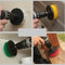 10pcs Drill Brush Electric Attachment Power Scrubber Cleaning Carpet Cleaner