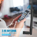 2.4GHz 3DBI WiFi Antenna SMA Male Dual Band Aerial for Wireless WLAN Router