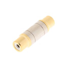 2X Single RCA Phono Coupler Female to Female Audio Video Connector Adaptor