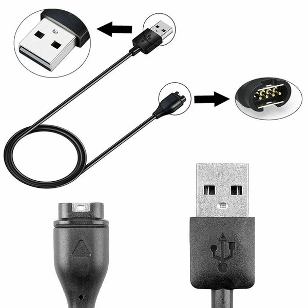 For Garmin Fenix5 5S 5X Replacement USB Charging Data Sync Cable Charger Cord 1M