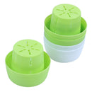 Small Succulent Planter Colorful Plastic Plant Flower Pots Set of 5, Mixed