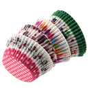 100Pcs Paper Cake Cup Cupcake Cases Liners Muffin Kitchen Baking Wedding Pa D6P6