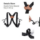 Binocular Chest Harness Strap Adjustable Double Shoulder Strap for Cameras  A7Y1