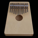 New 10 Key Kalimba Mbira Likembe Sanza Thumb Piano Pine Light Yellow