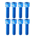 8pcs Rust- Bike Stem Screw Bolt Replacement Bicycle Part