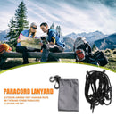Outdoor Awning Tent Hanging Rope 5m 7 Strand Cores Paracord Clothesline Set