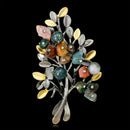 Christmas Tree Brooches Corsage Collar Broche Pins Fashion Jewelry Wholesale Ew