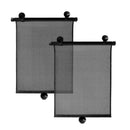 Car Side Window Sun Shade [2 Pack] Universal Car Window Roller Shade, Retra