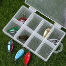 8pcs/set Carbon Steel Horse Mouth Sequin Hard Baits Single Hook 79g Tackles