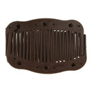 4PCS Magic Wooden Bead Stretch Double Side Combs Bun Maker Hair Stying Tool