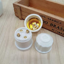 B22 to E27 LED Bulb Base Adapter Universal Light Converter Lamp Holder Sock G5U3