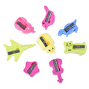 8PCS Animal Pencil Sharpener Cartoon Stationery Plastic Pencil SharpenersAT3C