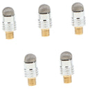 5Pack 2 in 1 Capacitive Micro-Fiber Tip For Cell Phone iPad Stylus Pen Dia 6.0mm