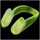 Soft Silicone Swimmer Swimming Protector Earplugs Nose Clip Yellow with Cas E2Z7