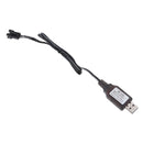 New 7.4V USB to SM 4-Pin Li-po Lithium Battery Charging Cable For RC Drone Toys