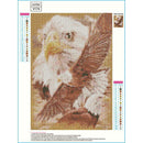 5D DIY Full Drill Diamond Painting Eagle Cross Stitch Embroidery Mosaic Kit